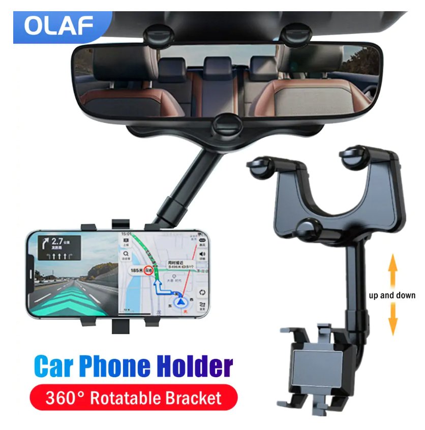360° Rotatable Smart Phone Car Holder - Carbone's Marketplace