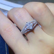 1 Carat Moissanite 925 Sterling Silver Ring - Carbone's Marketplace