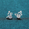 1 Carat Moissanite Butterfly Shape Earrings - Carbone's Marketplace