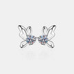 1 Carat Moissanite Butterfly Shape Earrings - Carbone's Marketplace