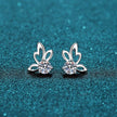 1 Carat Moissanite Butterfly Shape Earrings - Carbone's Marketplace