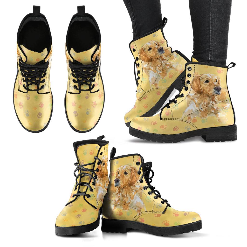 Golden Retriever Handcrafted Boots - Express Shipping Included