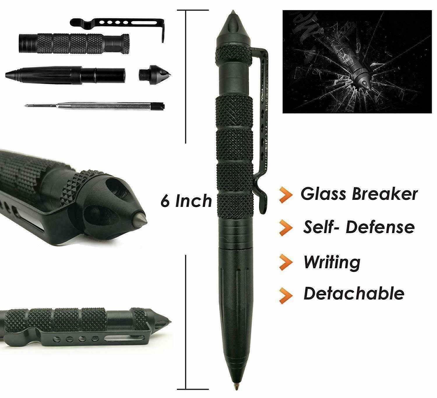 14 in 1 Outdoor Emergency Survival Gear Kit Camping Tactical Tools SOS EDC Case - Carbone's Marketplace