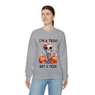 I'm A Treat Not A Trick- Halloween Crewneck Sweatshirt