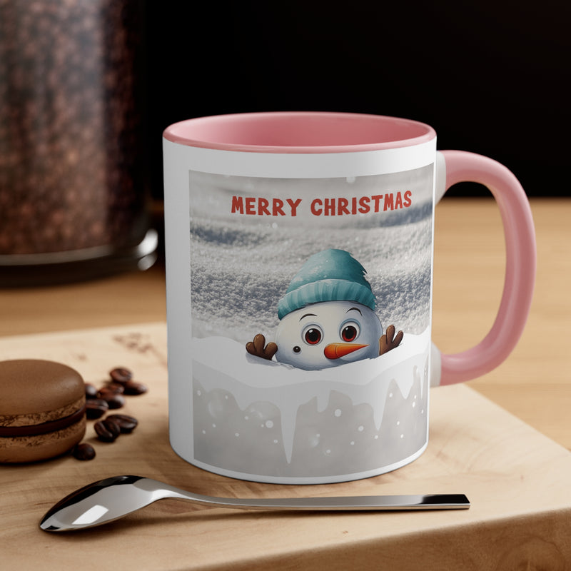 Merry Christmas Snowman, 11oz