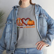 Hippie Peace, Love and Pumkin Spice Tee