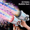 1pc, Bubble Gun, Electric Automatic Soap Rocket Bubble Machine, Portable Outdoor Party Gifts, Wedding Party Supplies, LED Light Blower Playthings, Birthday Gifts, Holiday Gifts - Carbone's Marketplace