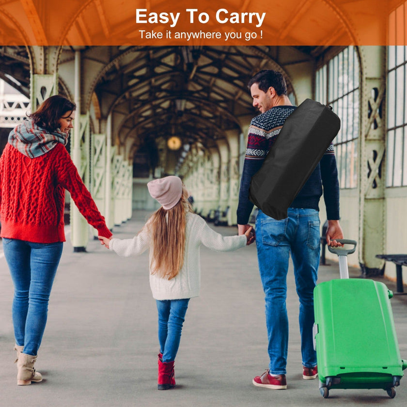 1Pc Folding Camping Table Portable Aluminum Roll - up Picnic BBQ Desk with Carrying Bag Heavy Duty Outdoor Beach Backyard Party Patio - Carbone's Marketplace