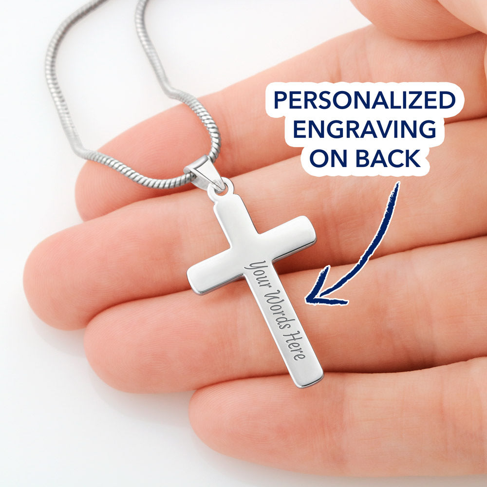 Artisan Cross Necklace: A Visible Anchor of Faith for Mom