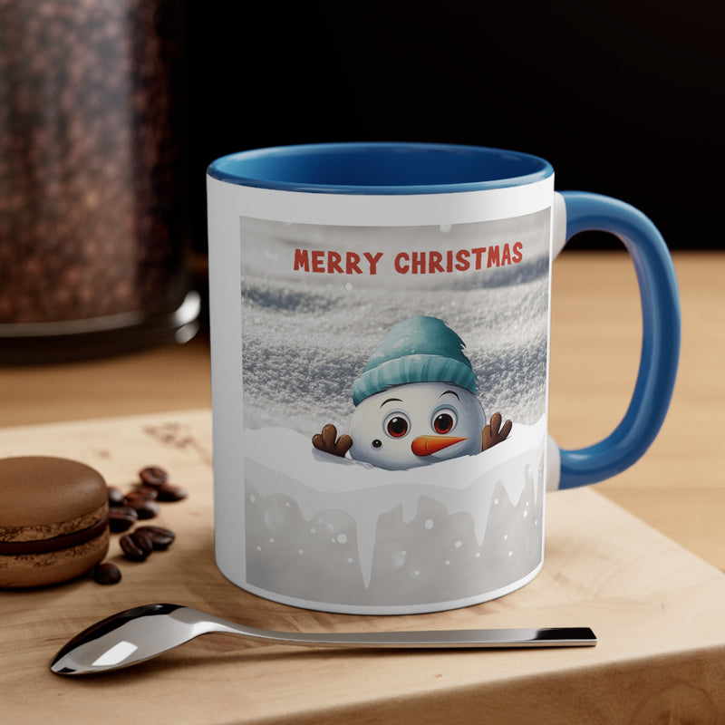 Merry Christmas Snowman, 11oz