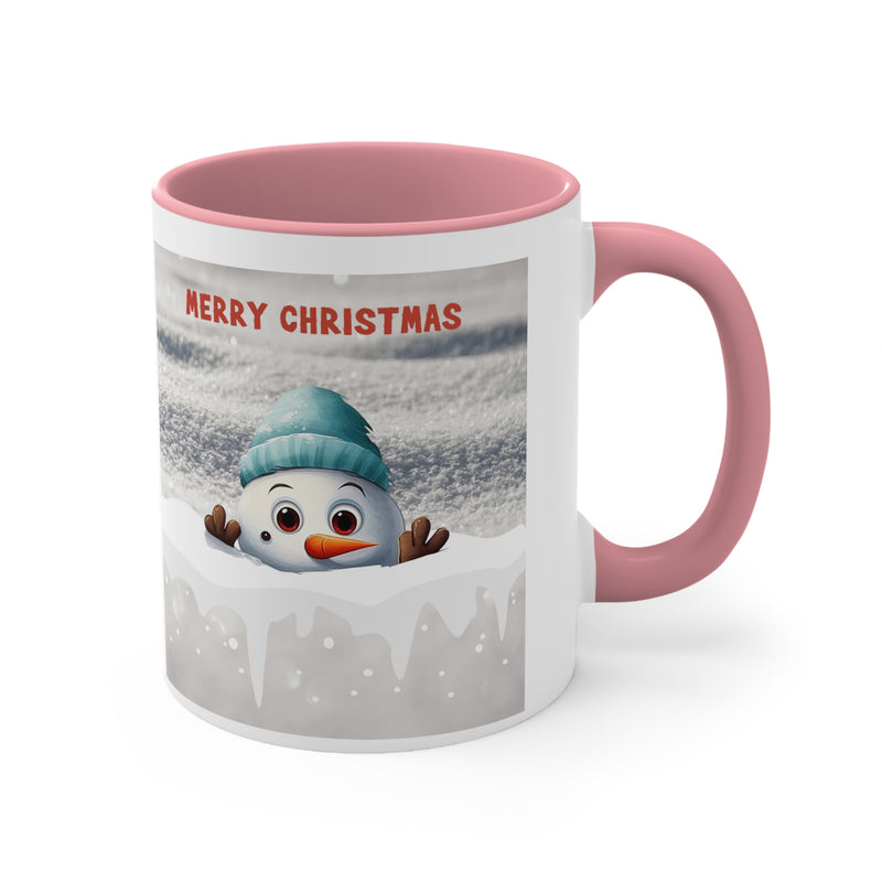 Merry Christmas Snowman, 11oz