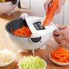 9 in 1 Multifunctional Cutting and Draining Basket for Vegetables with Household Potato Shredder - Kitchen Tool - Carbone's Marketplace