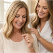 Faith Makes It Possible Cross Necklace — Solid 925 Sterling Silver with White Gold Finish