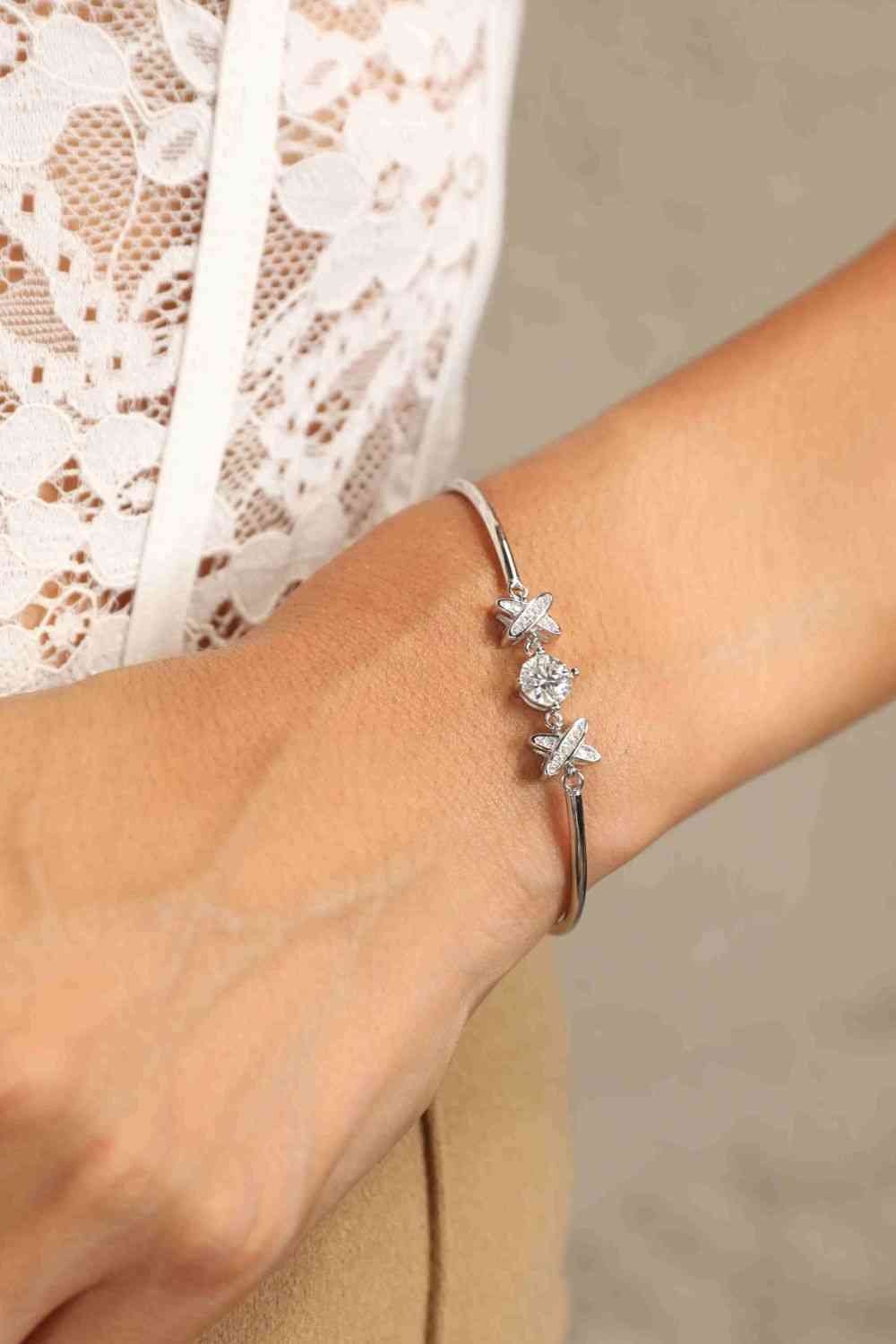 Adored Happy State of Mind 1 Carat Moissanite Bracelet - Carbone's Marketplace