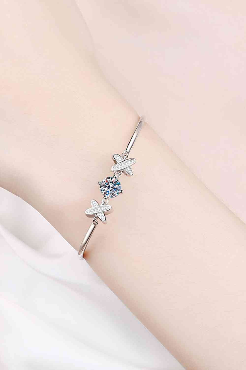 Adored Happy State of Mind 1 Carat Moissanite Bracelet - Carbone's Marketplace