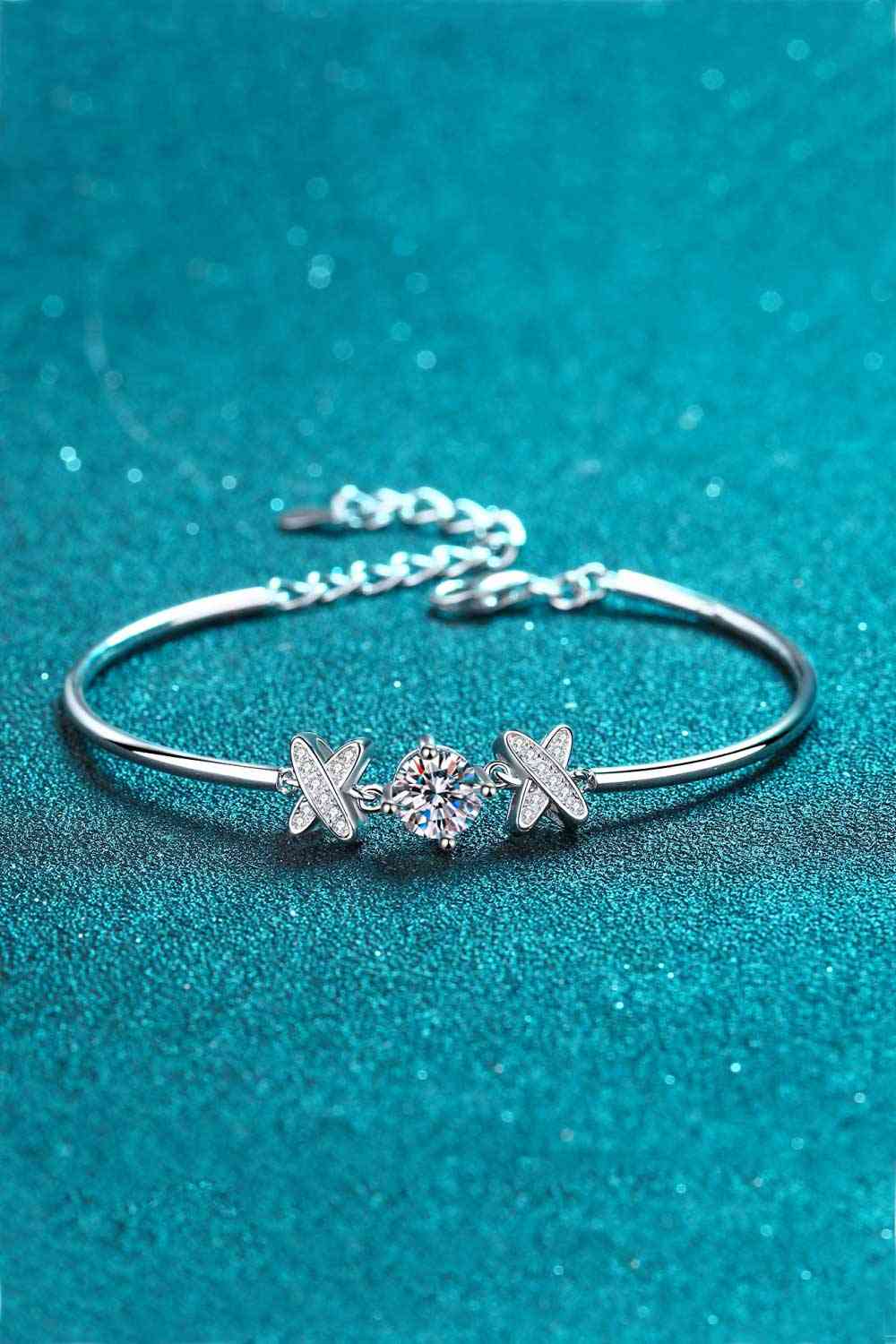 Adored Happy State of Mind 1 Carat Moissanite Bracelet - Carbone's Marketplace