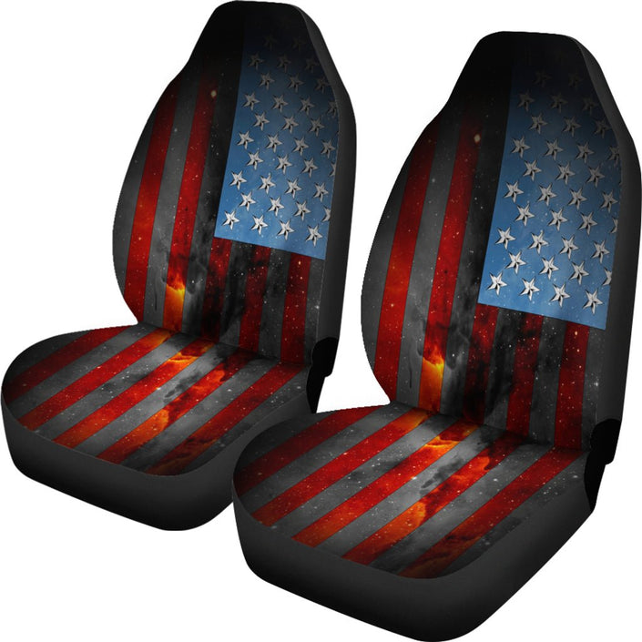 American Space Flag Seat Covers - Carbone's Marketplace