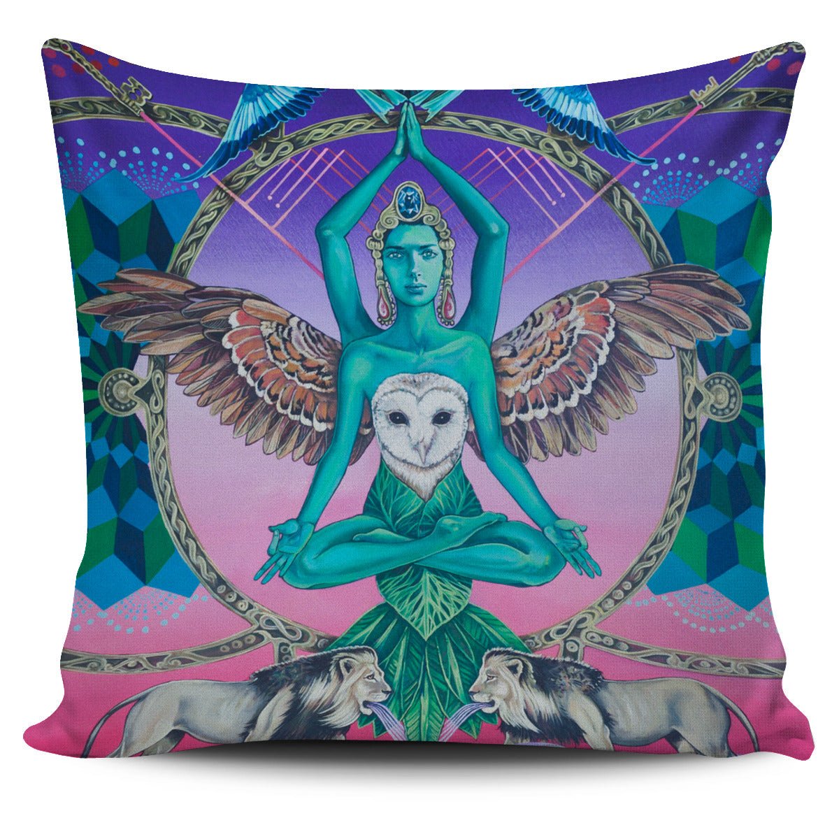 Another World's Soul - Pillow Cover - Carbone's Marketplace