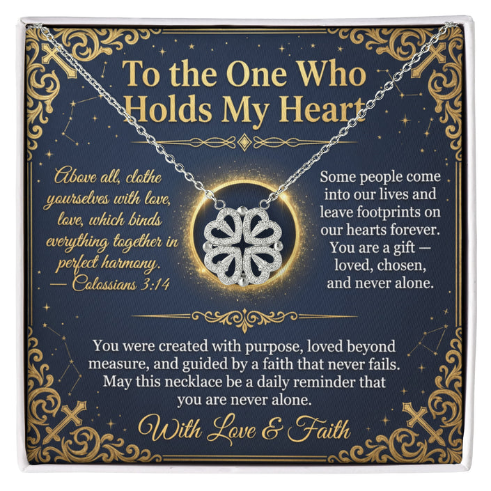 Magnetic Hearts Necklace - Four Hearts, One Bond