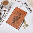 Rooted in Faith – Colossians 2:7 Engraved Vegan Leather Prayer Journal