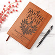 Rooted in Faith – Colossians 2:7 Engraved Vegan Leather Prayer Journal