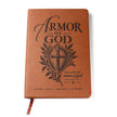 Armor of God – Ephesians 6:11 Engraved Vegan Leather Prayer Journal
