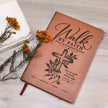 Walk by Faith – 2 Corinthians 5:7 Engraved Vegan Leather Prayer Journal