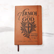 Armor of God – Ephesians 6:11 Engraved Vegan Leather Prayer Journal
