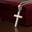 Personalized Cross Necklace - To My Blessing from God