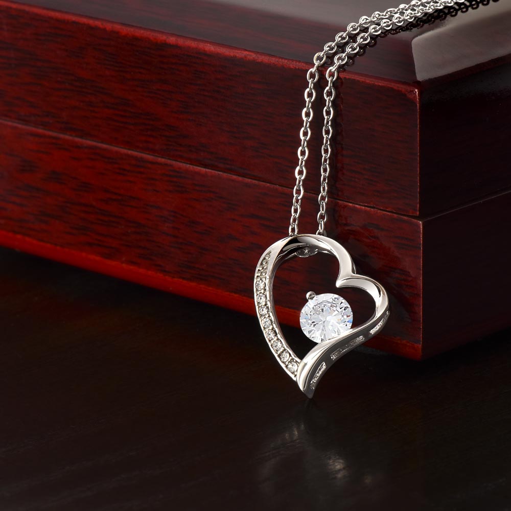 To My Wife — Forever Love Necklace (Fairy Tale Message Card)