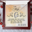 To My Wife — Forever Love Necklace (Fairy Tale Message Card)