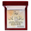 To My Wife — Forever Love Necklace (Fairy Tale Message Card)
