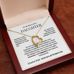 To My Beautiful Daughter – Forever Love Necklace from Dad