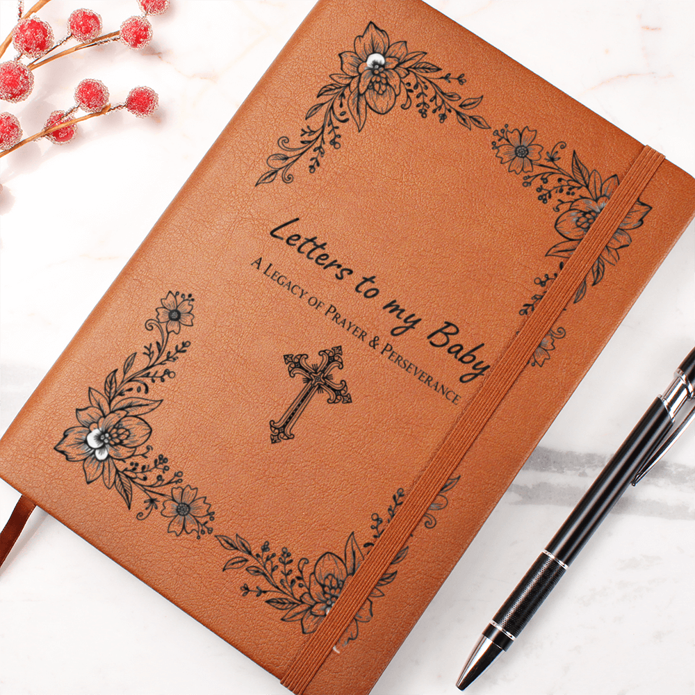 Christian Pregnancy Journal - Dear Baby: Letters to My Baby | Legacy of Prayer & Perseverance Keepsake Gift