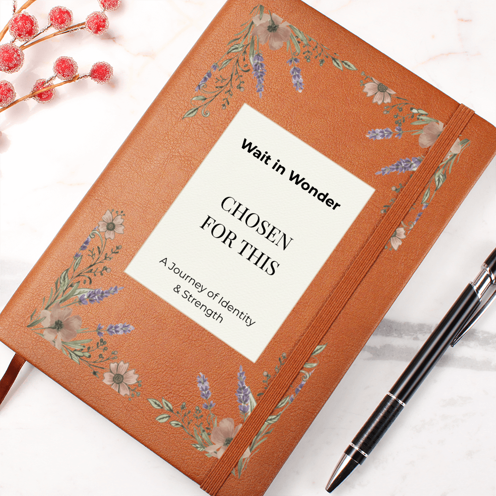 Chosen for This: A Faith-Filled Motherhood Journal & Identity War Binder | Premium Christian Pregnancy Affirmation & Prayer Keepsake