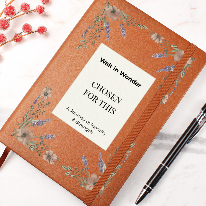 Chosen for This: A Faith-Filled Motherhood Journal & Identity War Binder | Premium Christian Pregnancy Affirmation & Prayer Keepsake