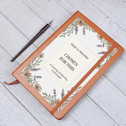 Chosen for This: A Faith-Filled Pregnancy Journal & Identity War Binder | Premium Christian Motherhood Keepsake Gift