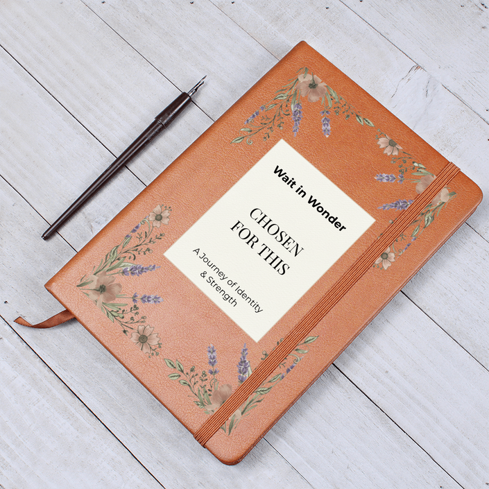 Chosen for This: A Faith-Filled Motherhood Journal & Identity War Binder | Premium Christian Pregnancy Affirmation & Prayer Keepsake