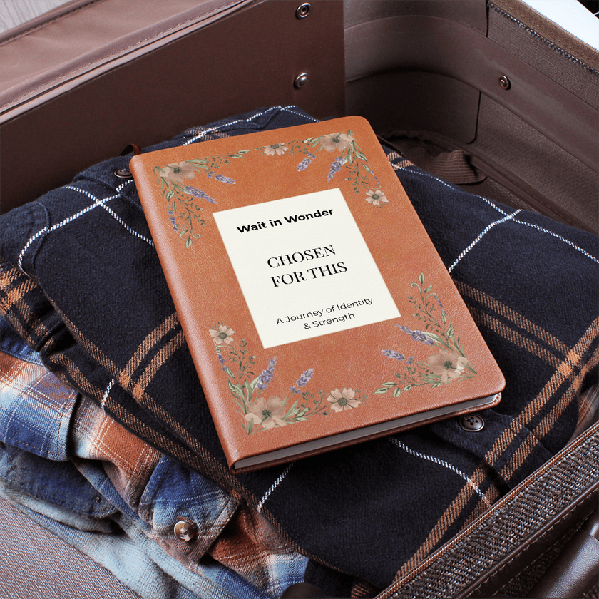 Chosen for This: A Faith-Filled Motherhood Journal & Identity War Binder | Premium Christian Pregnancy Affirmation & Prayer Keepsake