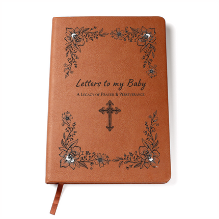 Christian Pregnancy Journal - Dear Baby: Letters to My Baby | Legacy of Prayer & Perseverance Keepsake Gift