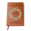 Letters to My Baby: Wait in Wonder | A Legacy of Faith Christian Pregnancy Journal & Keepsake Gift