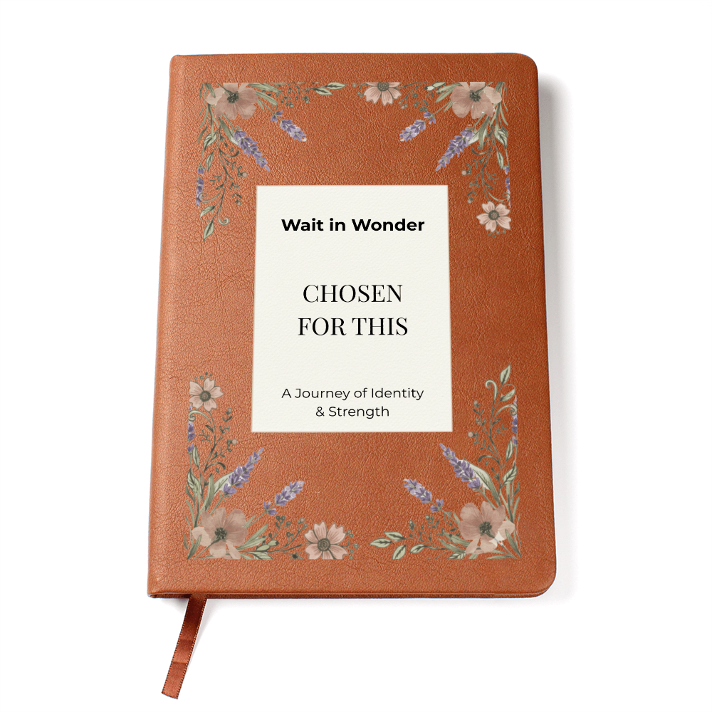 Chosen for This: A Faith-Filled Motherhood Journal & Identity War Binder | Premium Christian Pregnancy Affirmation & Prayer Keepsake