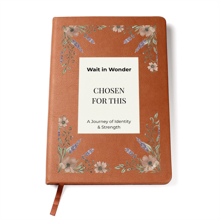 Chosen for This: A Faith-Filled Motherhood Journal & Identity War Binder | Premium Christian Pregnancy Affirmation & Prayer Keepsake