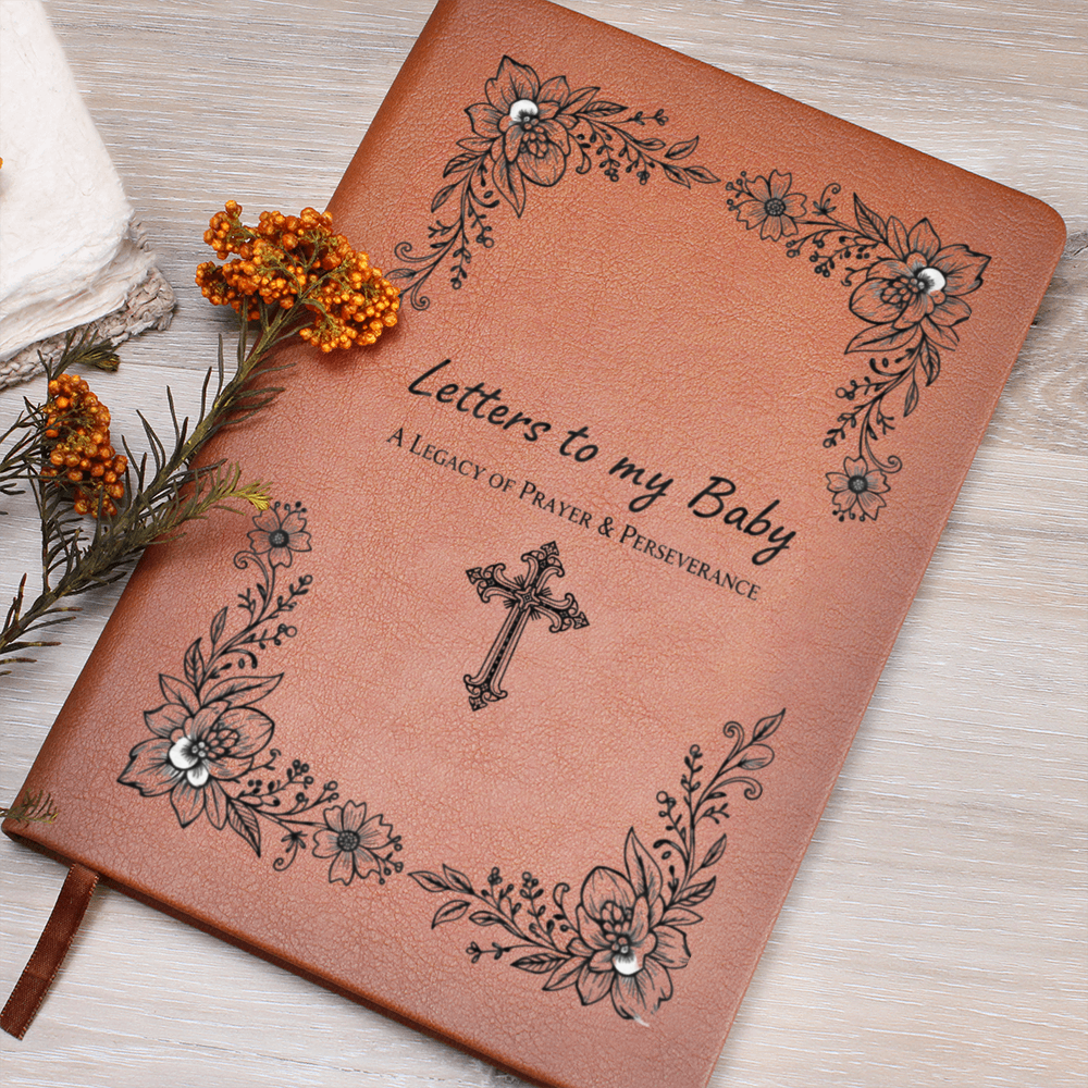 Christian Pregnancy Journal - Dear Baby: Letters to My Baby | Legacy of Prayer & Perseverance Keepsake Gift