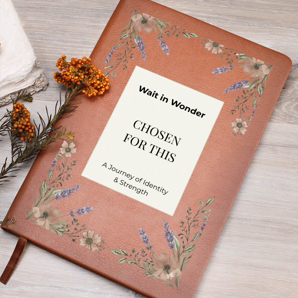 Chosen for This: A Faith-Filled Motherhood Journal & Identity War Binder | Premium Christian Pregnancy Affirmation & Prayer Keepsake