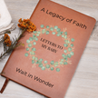 Letters to My Baby: Wait in Wonder | A Legacy of Faith Christian Pregnancy Journal & Keepsake Gift