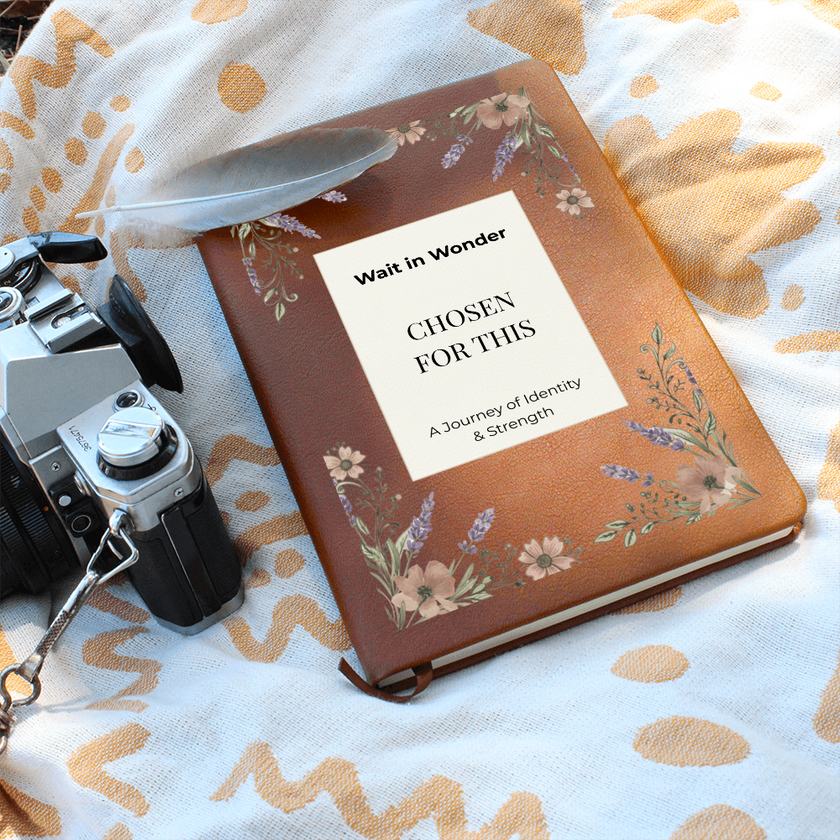 Chosen for This: A Faith-Filled Motherhood Journal & Identity War Binder | Premium Christian Pregnancy Affirmation & Prayer Keepsake