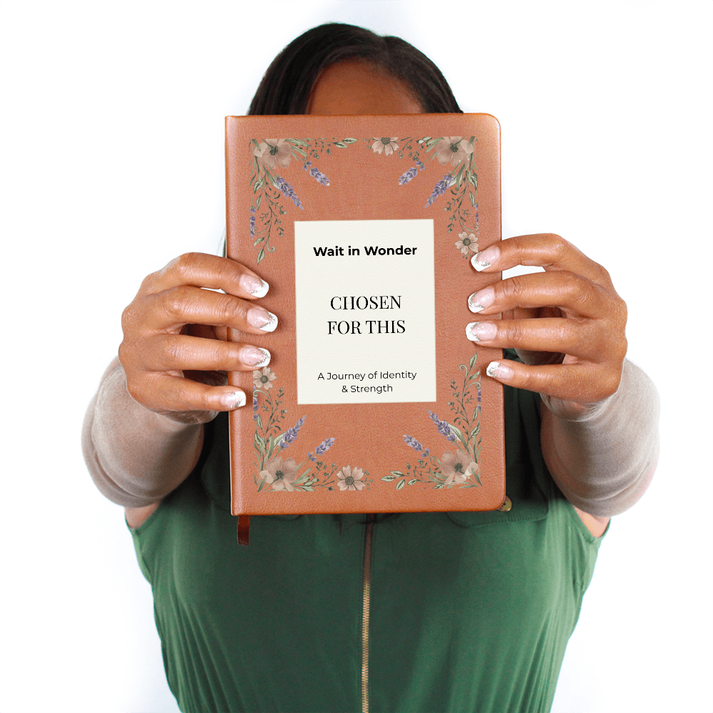 Chosen for This: A Faith-Filled Motherhood Journal & Identity War Binder | Premium Christian Pregnancy Affirmation & Prayer Keepsake