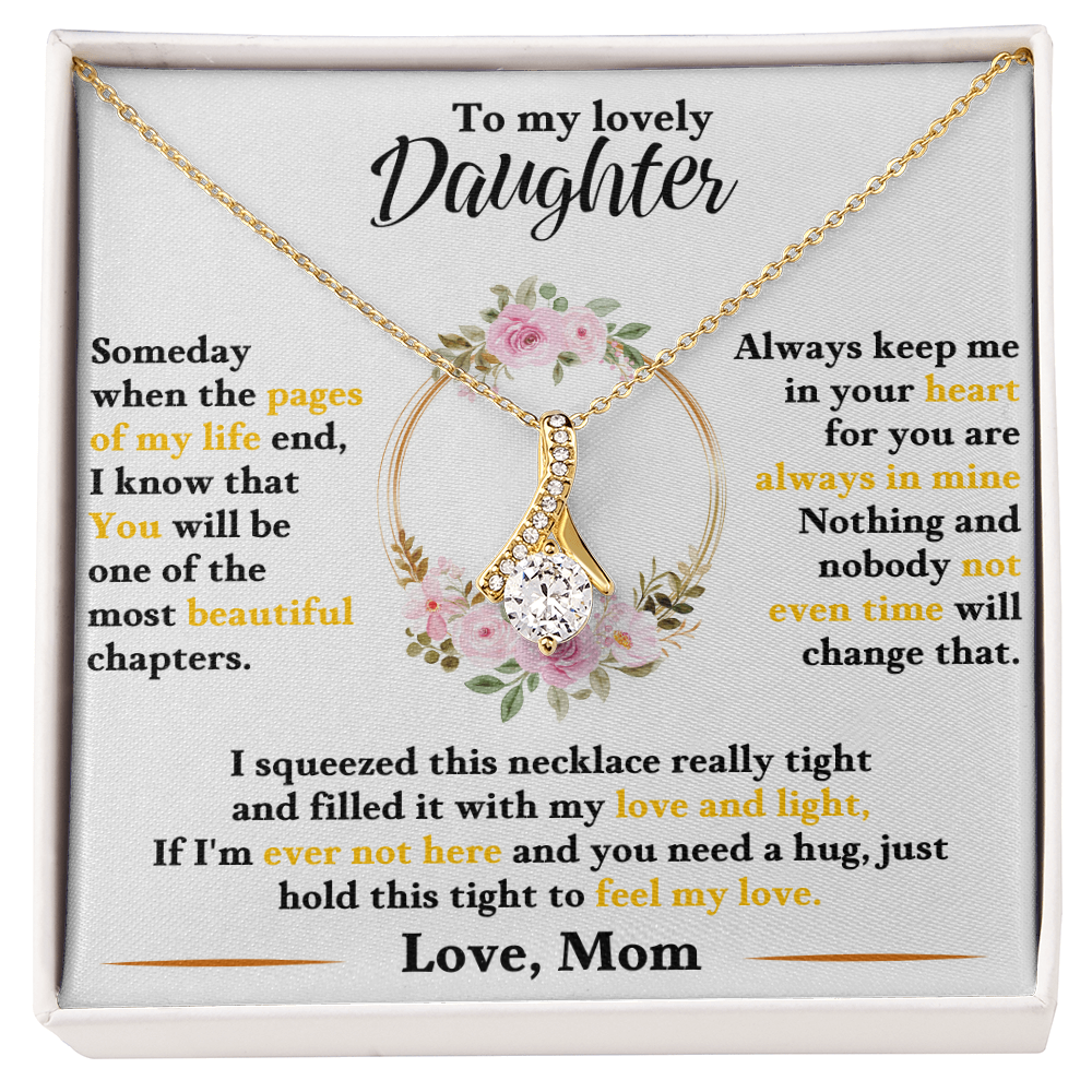 To My Lovely Daughter – Eternal Love Necklace