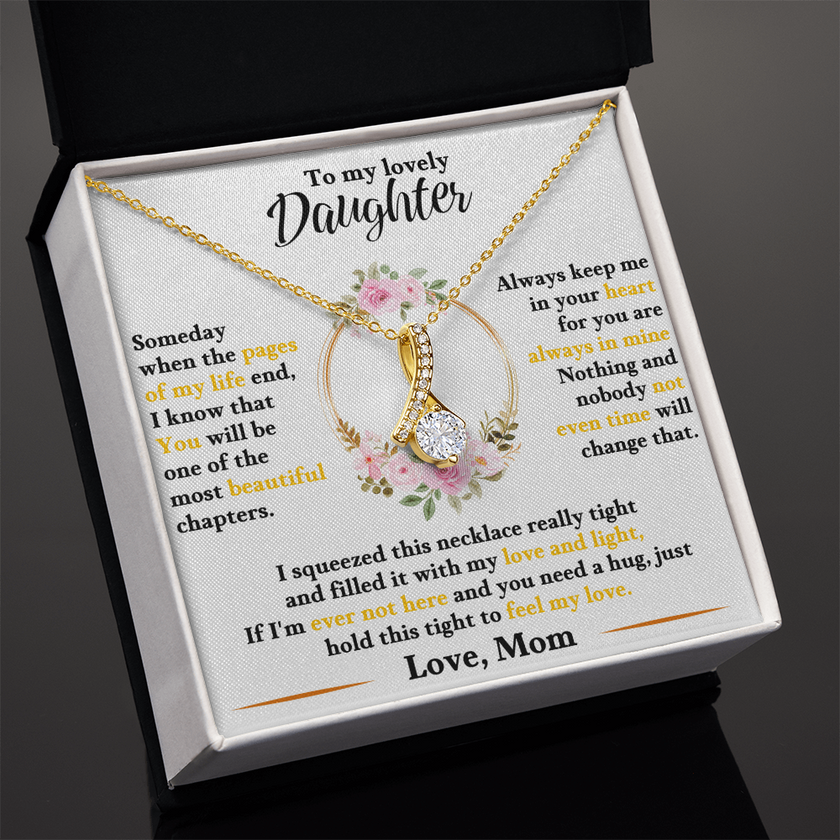 To My Lovely Daughter – Eternal Love Necklace